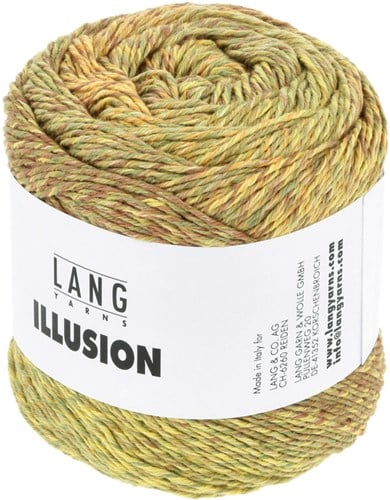 Lang Yarns Illusion 0007 Olive/Gelb/Braun/Orange-2