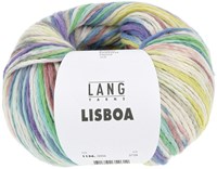 Lang Yarns Lisboa 0006 Gelb/Blau/Grn/Violett
