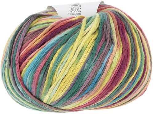 Lang Yarns Lisboa 0007 Rot/Dunkelgrn/Blau/Gelb-2