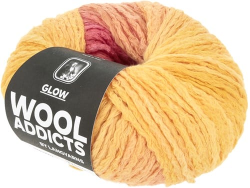 Lang Yarns Glow 0052 Orange/Rot-2