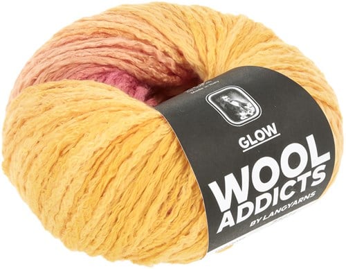 Lang Yarns Glow 0052 Orange/Rot-3