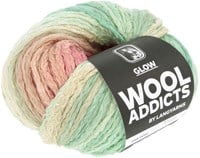 Lang Yarns Glow 0054 Salbei/Rot-3