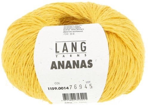 Lang Yarns Ananas 0014 Gelb