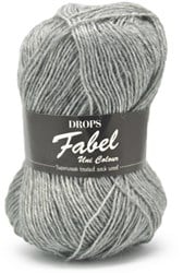 Drops Fabel Uni Colour 115 Hellgrau