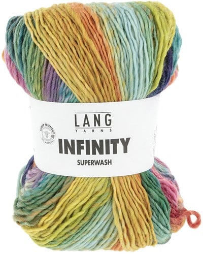 Lang Yarns Infinity 0001 Regenbogenkaskade