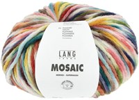Lang Yarns Mosaic 0003 Petrol/Violett/Rosa/Braun