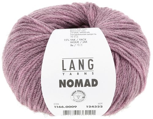Lang Yarns Nomad 0009 Rosa