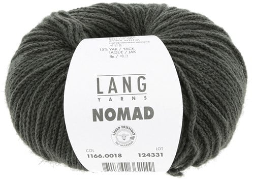 Lang Yarns Nomad 0018 Dunkelgrün