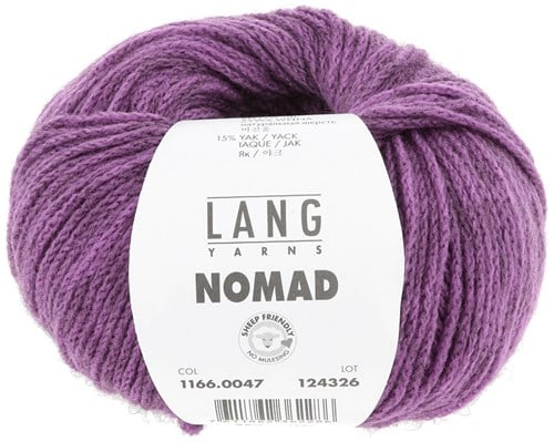 Lang Yarns Nomad 0047 Violett