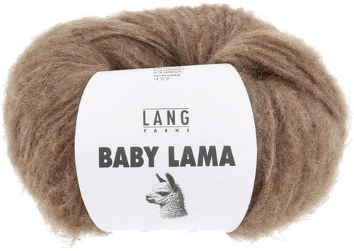 Lang Yarns Baby Lama 0196 Hellbraun