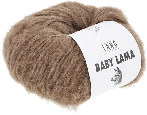 Lang Yarns Baby Lama 0196 Hellbraun-2