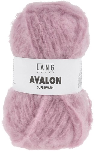 Lang Yarns Avalon 0009 Rosa
