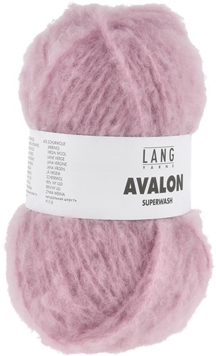 Lang Yarns Avalon 0009 Rosa-2