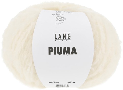 Lang Yarns Piuma 0001 Weiß