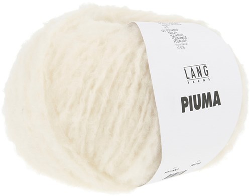 Lang Yarns Piuma 0001 Weiß-2