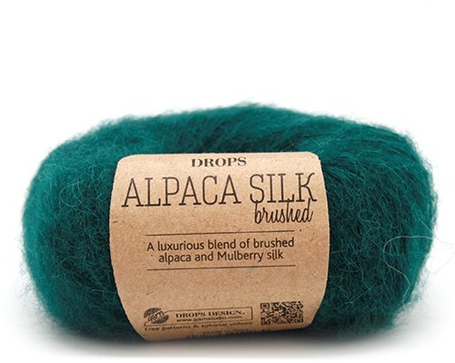 Drops Brushed Alpaca Silk Uni Colour 011 Waldgrün