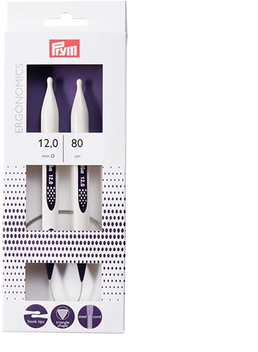 Prym Rundstricknadel Ergonomisch 80 cm 12,00 mm