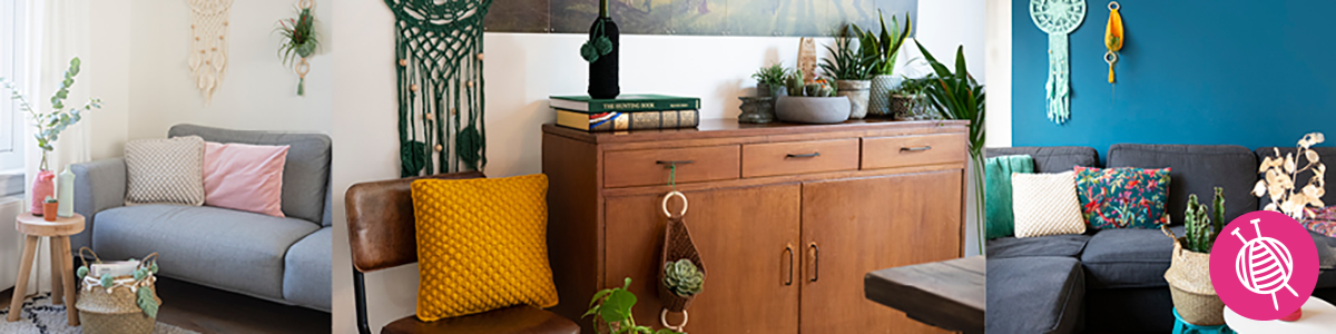 Das Homedeko Häkelpaket mit Styling Tipps!