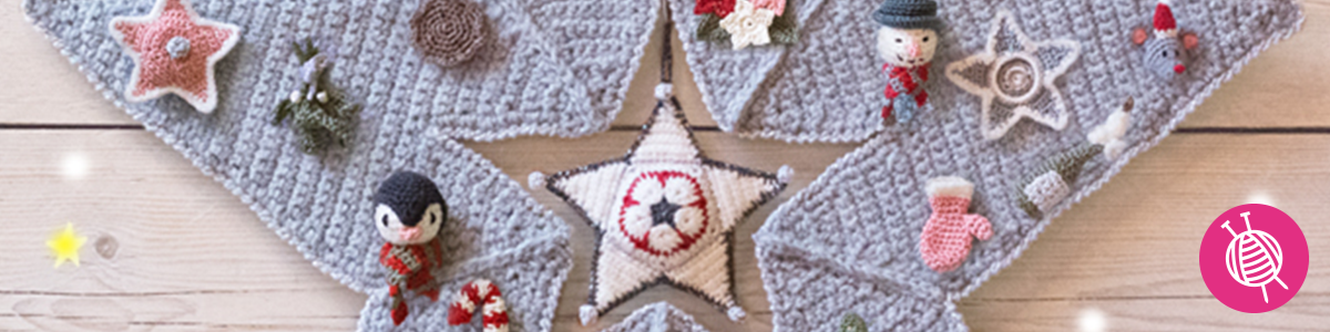Weihnachtsstern häkeln - Tolle Deko selbstgemacht!