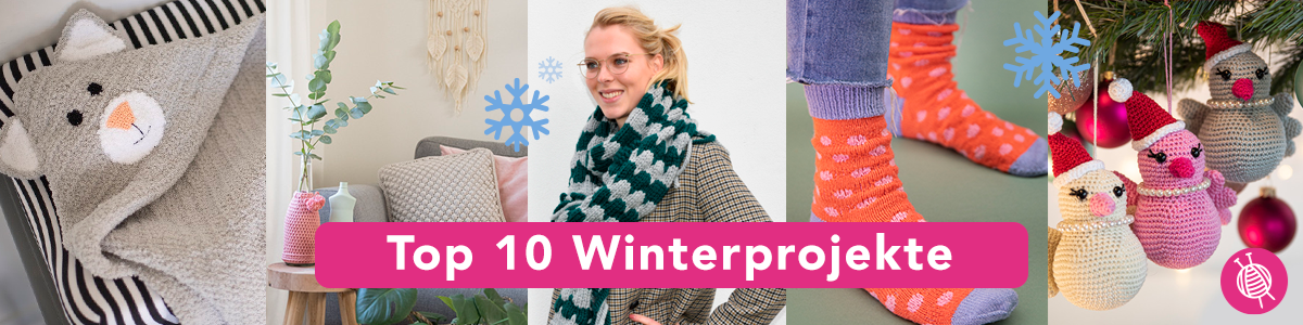 Die Top 10 der Winterprojekte – Handarbeitsinspirationen pur!