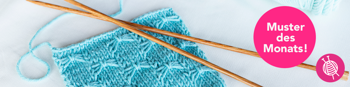 Muster des Monats: Schmetterlingsmuster stricken