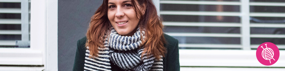 Shades of Merino Cotton Streifenschal
