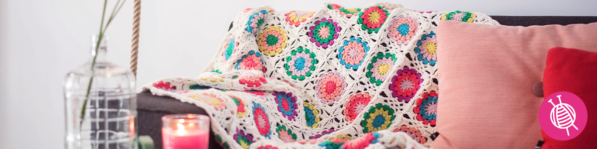 Granny Square Decke Hakeln Aus Phildar Partner 6