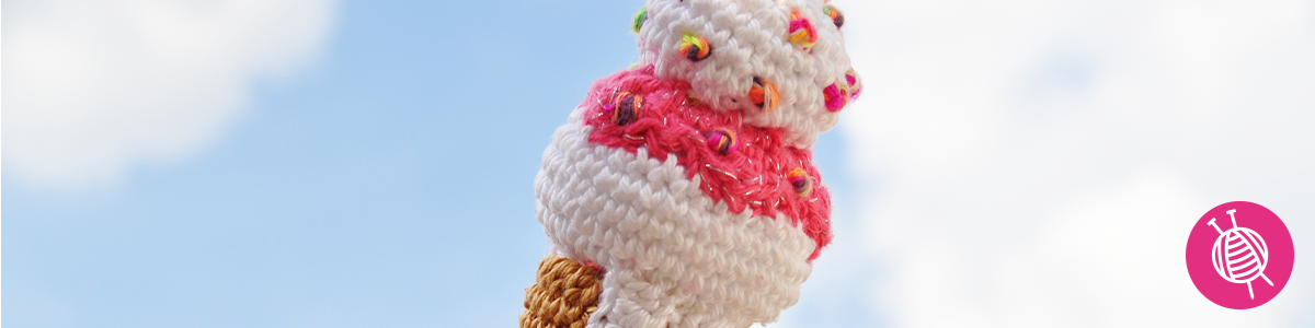 Eis häkeln – Gratis Häkelanleitung!