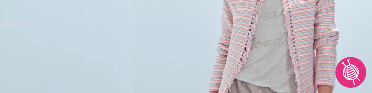 Frühlingsweste stricken