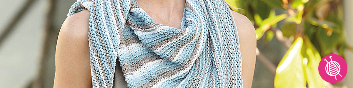 Bari Sommerschal stricken - Gratis Anleitung