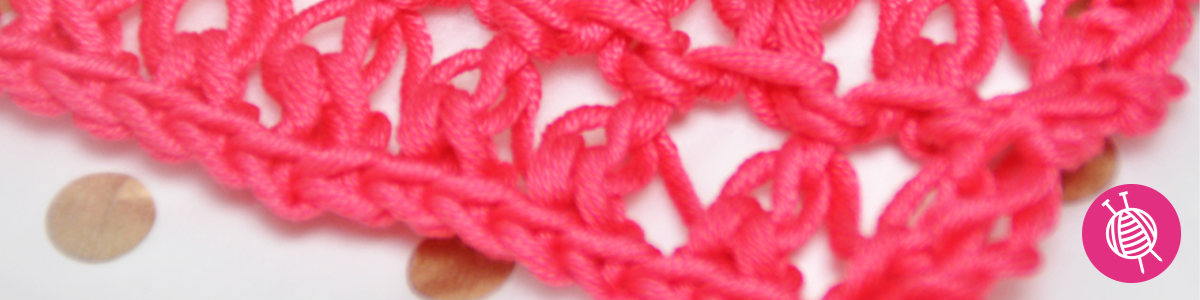 Muster des Monats: Netzmuster stricken