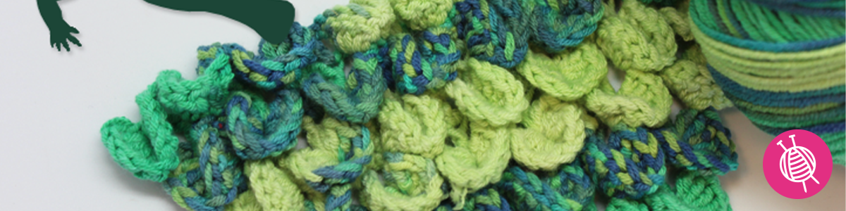 Muster des Monats: Schuppenmasche