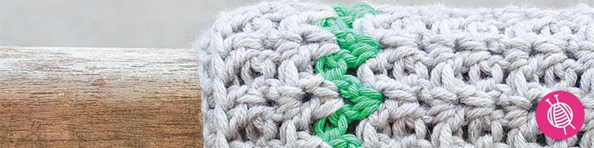 Muster des Monats: Die V-Masche