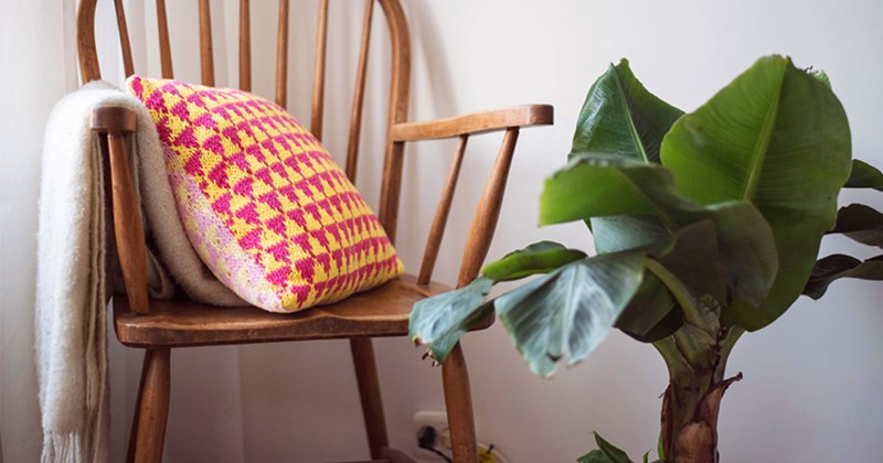 Epic Mäusespeck Kissen - gratis Strickanleitung