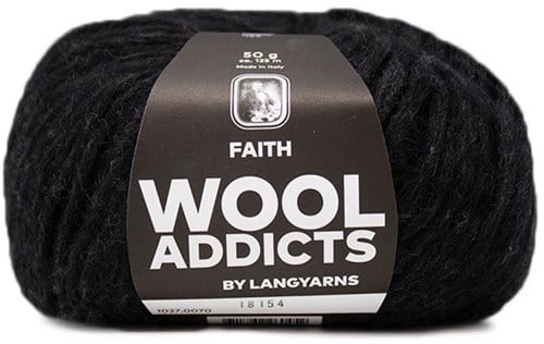 Wooladdicts Wild Wandress Pullover Strickpaket 9 M Anthracite