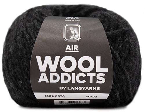 Wooladdicts City Life Pullover Strickpaket 11 L Anthracite
