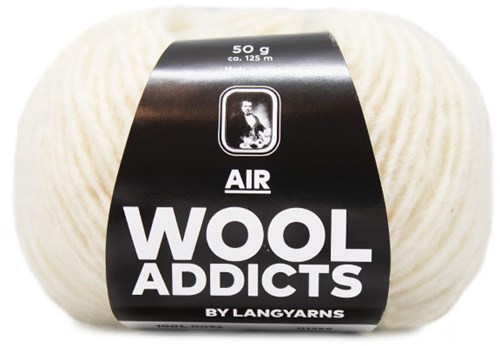 Wooladdicts City Life Pullover Strickpaket 13 L Off-White