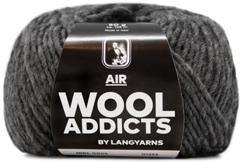 Wooladdicts City Life Pullover Strickpaket 3 M Grey Mélange