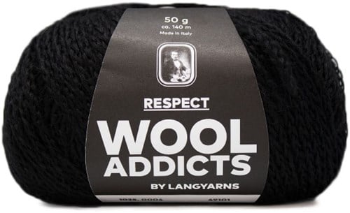 Wooladdicts Seductive Secret Strickjacke Strickpaket 2 XL Black