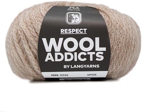Wooladdicts Seductive Secret Strickjacke Strickpaket 6 XL Beige