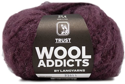 Wooladdicts Devoted Dancer Pullover Strickpaket 7 L/XL Sunset