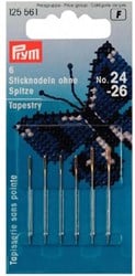 Prym Sticknadeln stumpfe Spitze Stahl No. 24-26