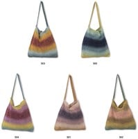 Katia WOW - Tote Bag 300 Blau-Wasserblau-Zitronengelb-3