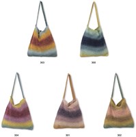 Katia WOW - Tote Bag 304 Lila-Zitronengelb-Wasserblau-3
