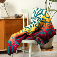 Decke Fleur Garnpaket 001 Sunset - Exklusive Anleitung-2