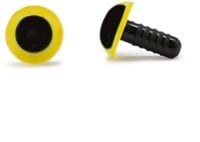 Sicherheitsaugen Gelb 12mm 2 Stück