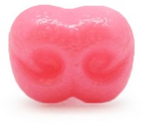 Sicherheitsnase Hund rosa 12mm