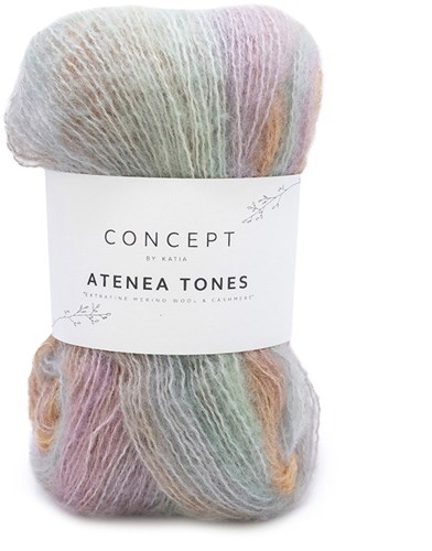 Katia Atenea Tones 203 Rostbraun-Mauvé-Penicillin