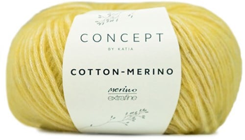 Katia Cotton-Merino 130 Gelb