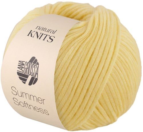 Lana Grossa Summer Softness 011 Gelb